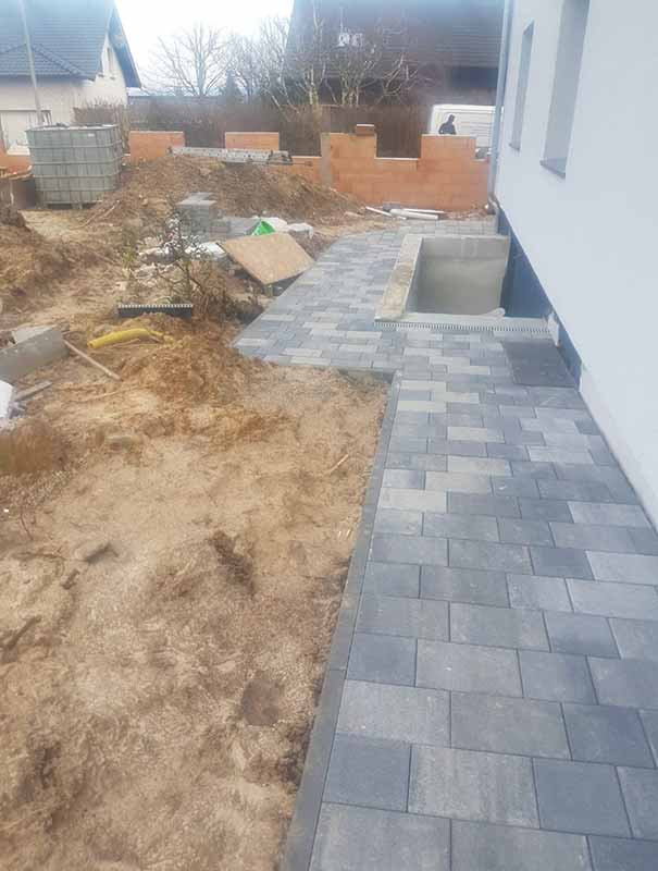 Pflasterarbeiten rund ums Haus
